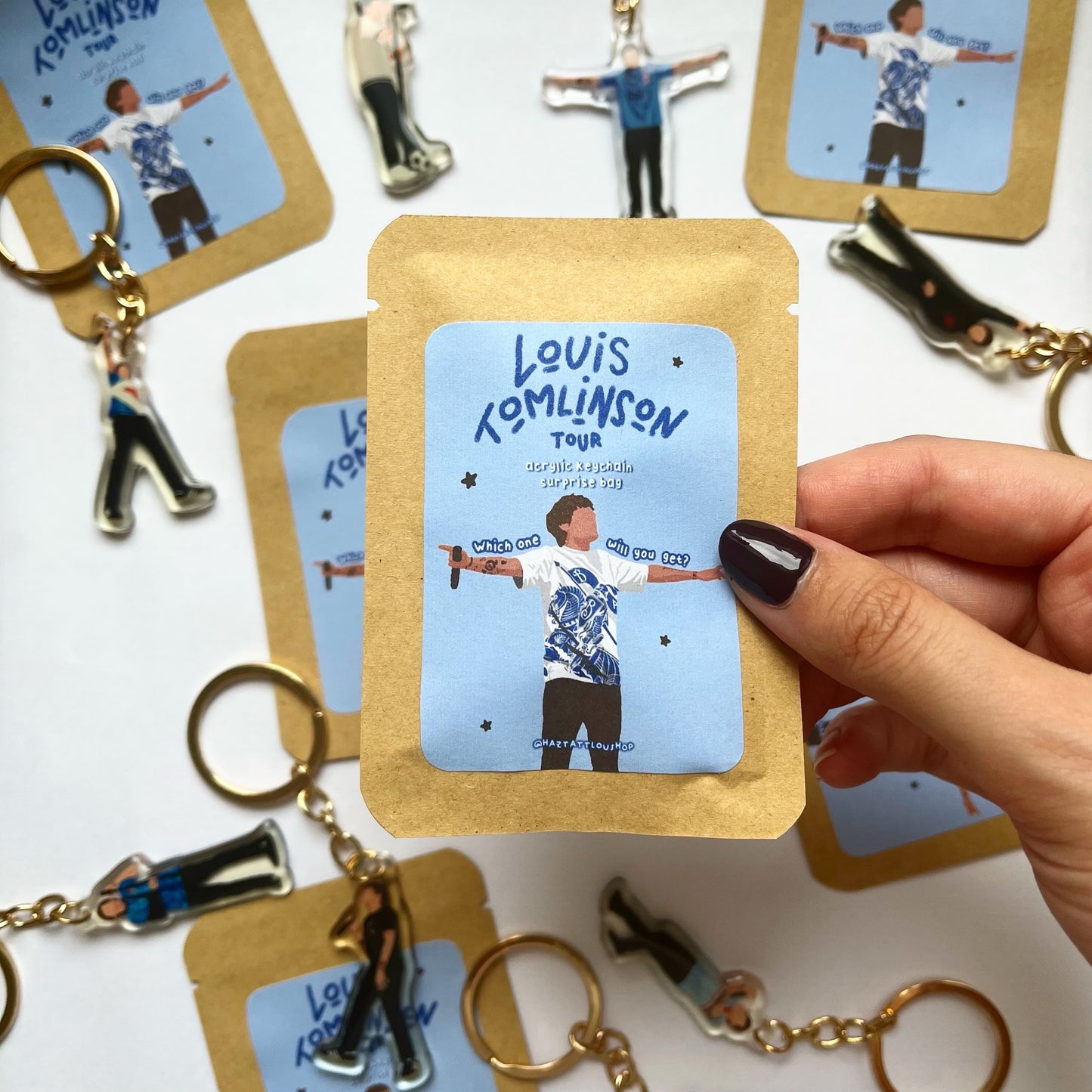 LOUIS Tour surprise keychain