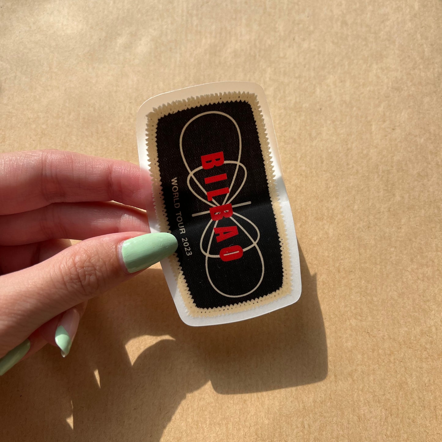 FITF world tour PATCHES STICKERS