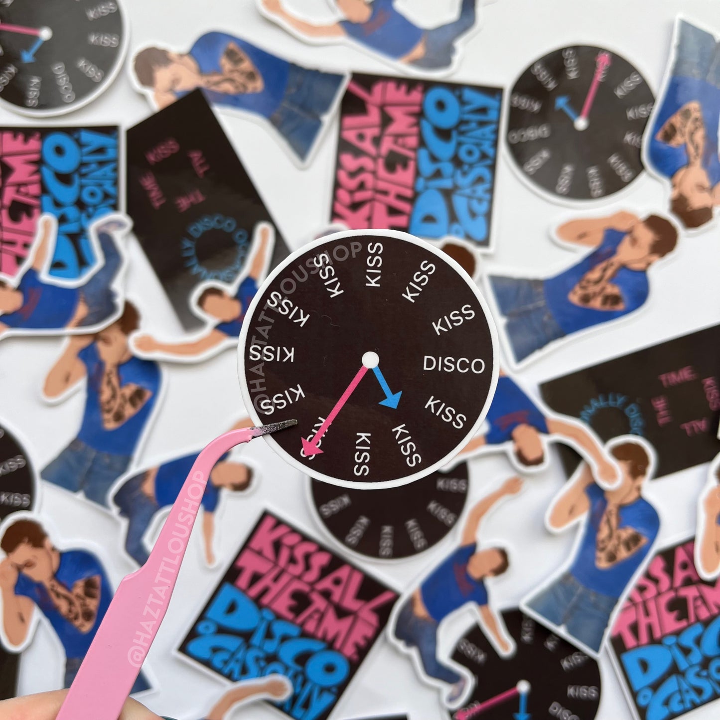 Harry Styles KissCo stickers