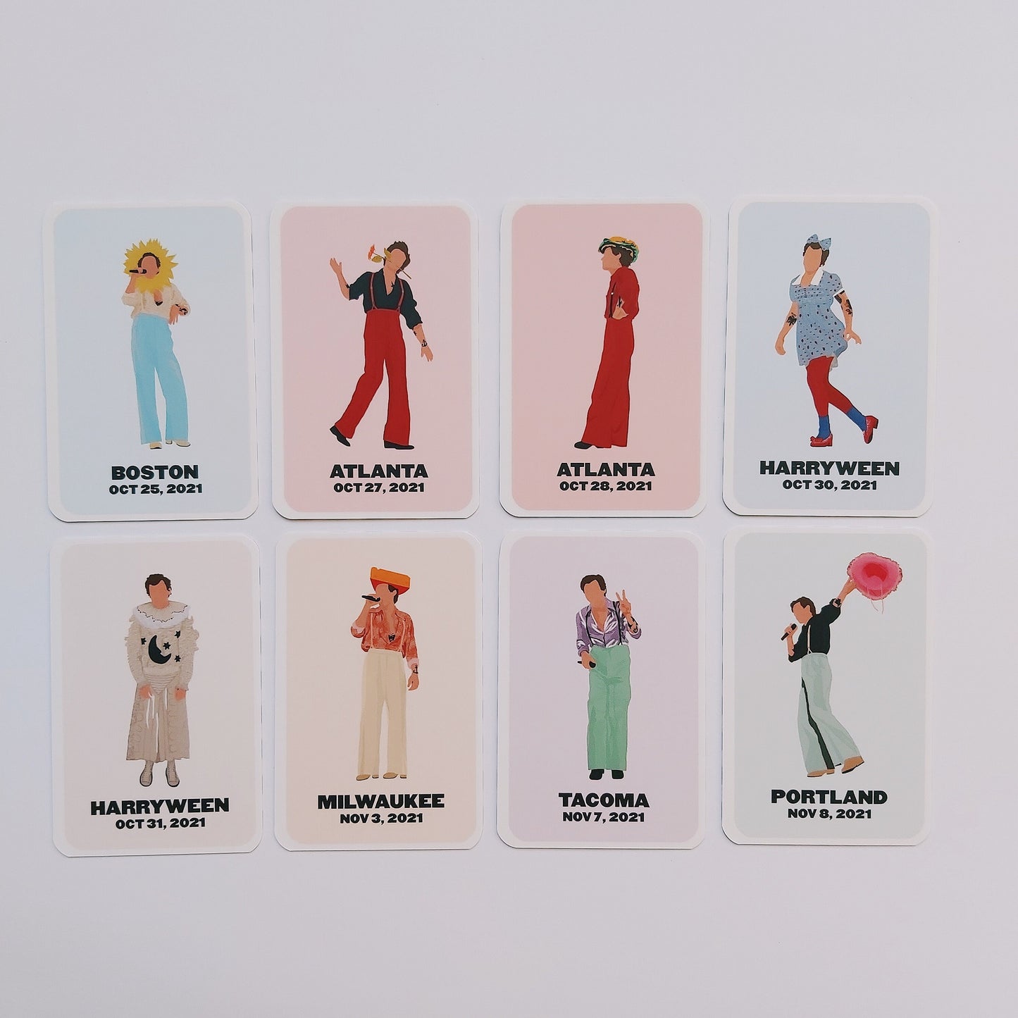 LOVE ON TOUR commemorative cards