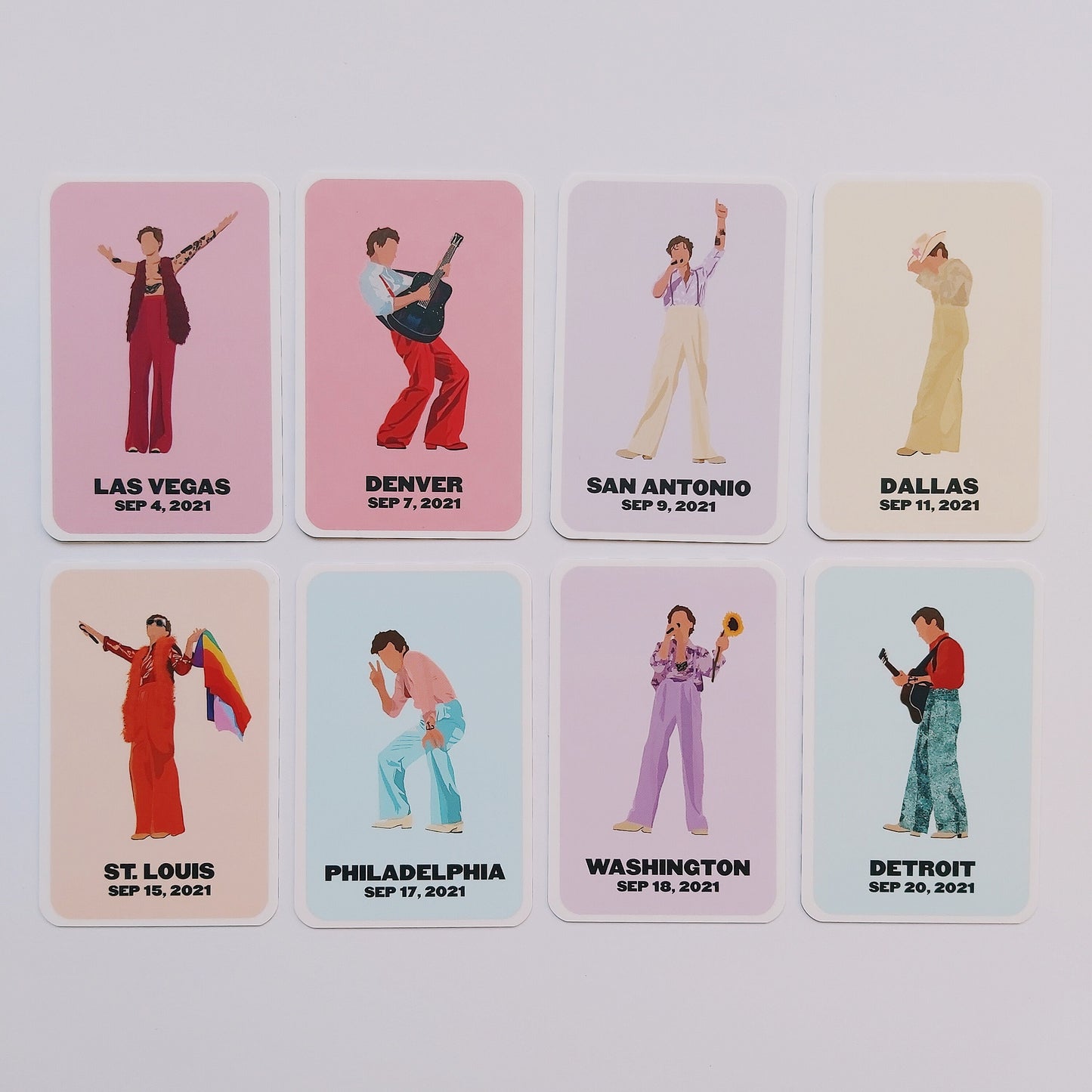 LOVE ON TOUR commemorative cards