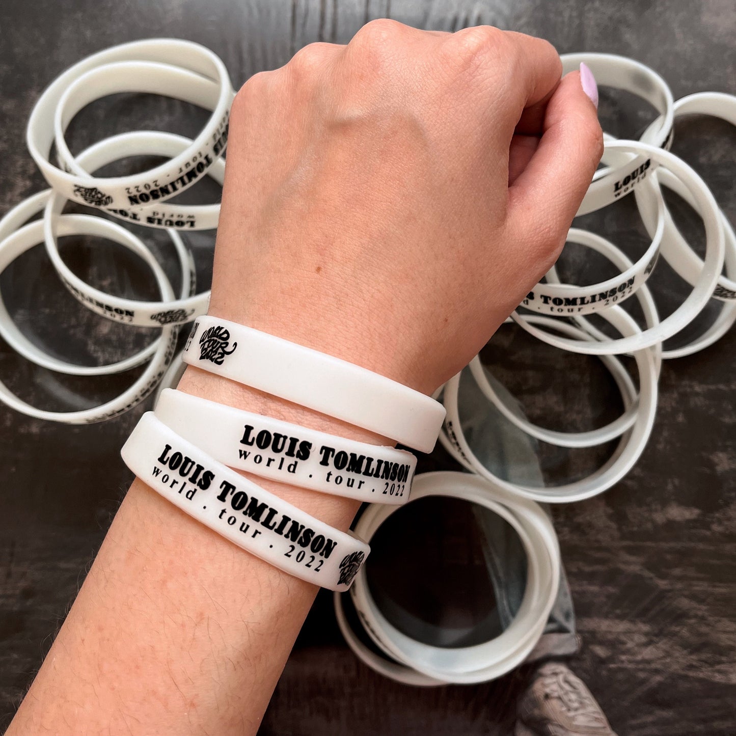WRISTBAND LTWT Glow in he dark