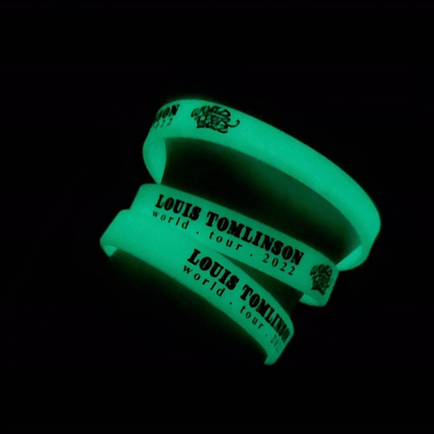 WRISTBAND LTWT Glow in he dark