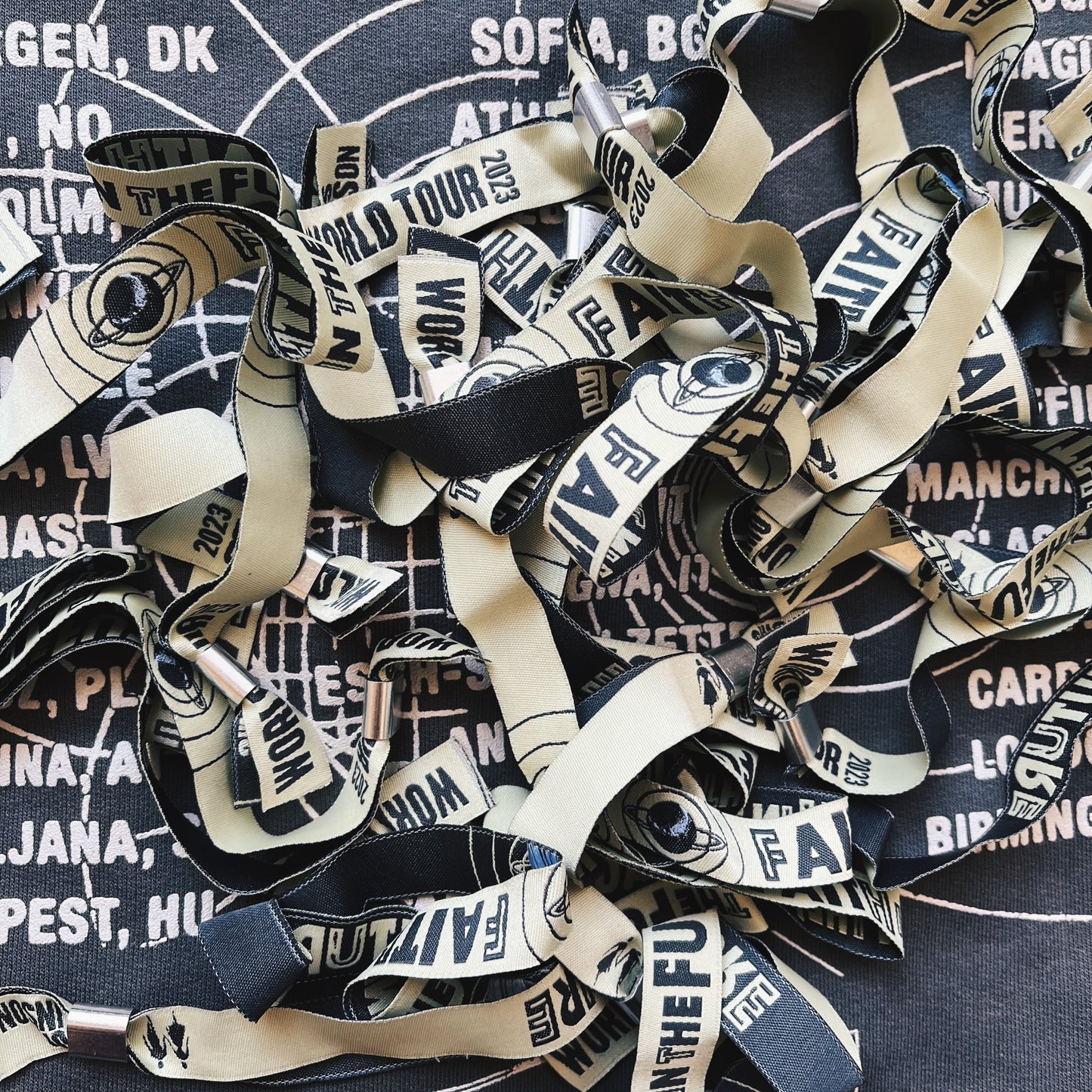 WRISTBAND Faith In The Future world tour
