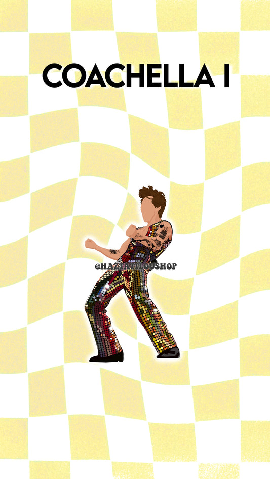 Harry Coachella keychain