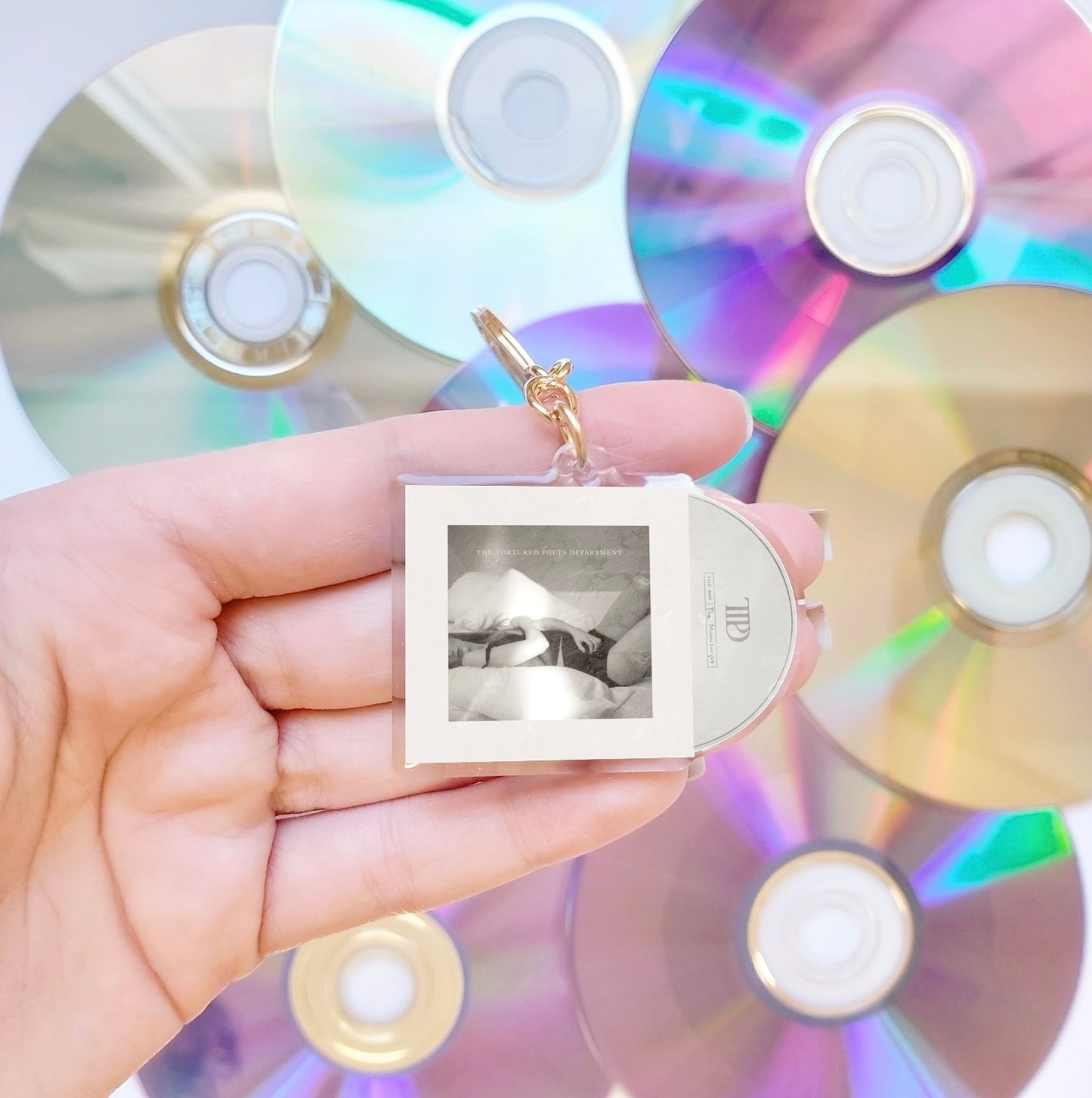 Taylor Swift CD Album Keychain