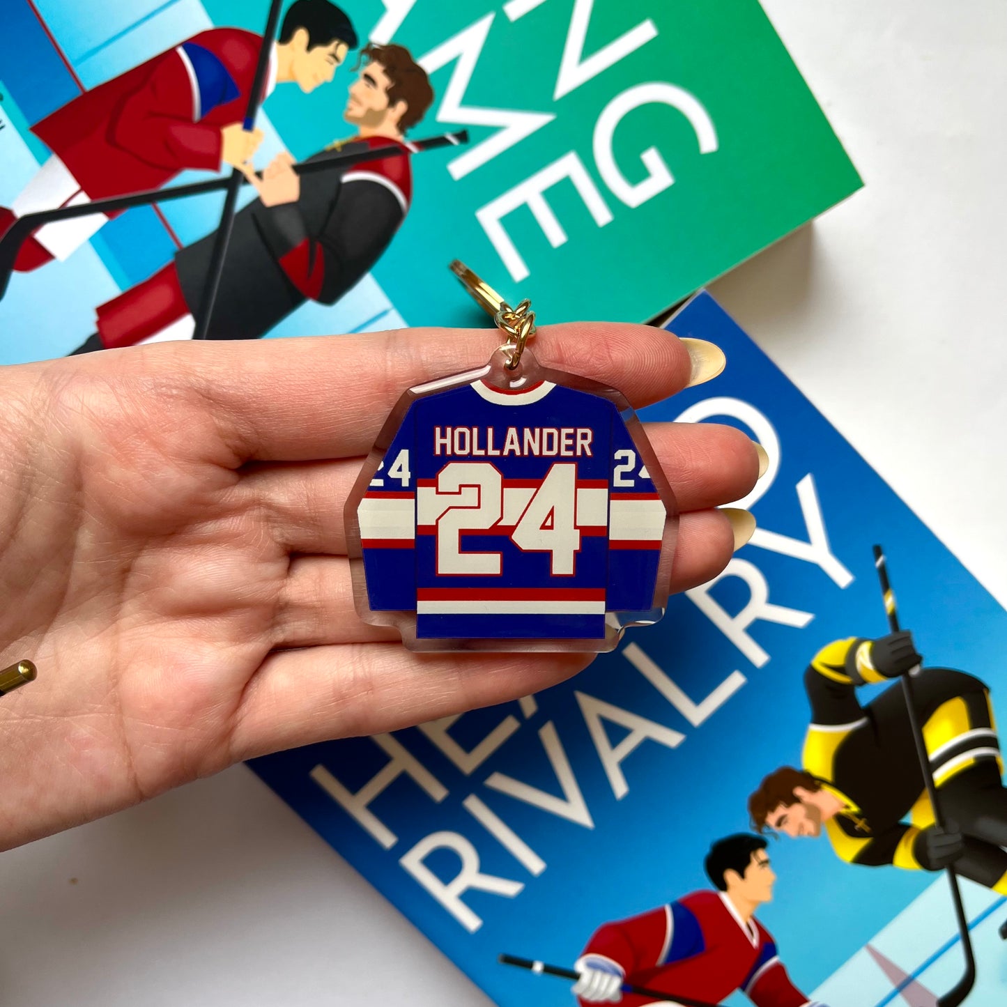 Heated Rivalry Keychains