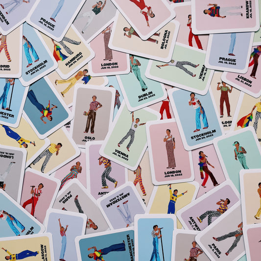 LOVE ON TOUR 2022 commemorative cards