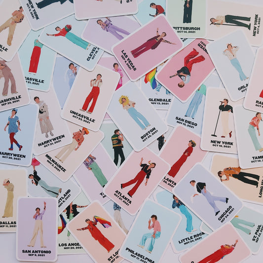 LOVE ON TOUR commemorative cards